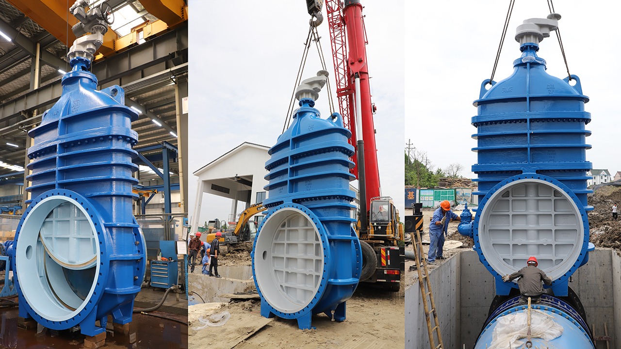 The biggest gate valve in Chinese market AVK China